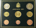 Vatikan Euro KMS Kursmünzensatz 2005 OVP 8 Münzen von 1 Cent bis 2 Euro