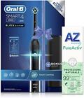 Oral-B Smart 4 4500 Spazzolino Elettrico, Dentifricio AZ Pure Activ Incluso, 2 T