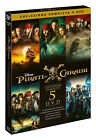 Dvd Pirati Dei Caraibi - La Collezione Completa 1-5 (Cofanetto 5 Film 5 DVD)