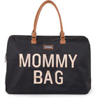 Chilhome Mommy Bag Borsa Fasciatoio Nero e Oro 55x30x40