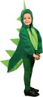 Costume Dinosauro Verde Travestimento Carnevale Bambino Vestito Jurassic Park
