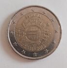 Moneta 2 Euro Commemorativo del 2012 - Spagna - Decennale Unione Monetaria