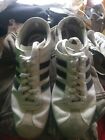 adidas rekord size 9 white leather 2002 trainers original