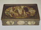 scatola in latta antica vintage rara di per biscotti pubblicitaria da collezione