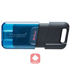 Pen Drive 64 GB Chiavetta Usb 3.2 Type C USB Kingston Pennetta Datatraveler 80 M