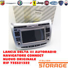 LANCIA DELTA III AUTORADIO NAVIGATORE CONNECT NUOVO ORIGINALE 735521322