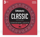 Corde D Addario Chitarra Classica EJ27N-3D Classic Nylon, Tensione Normale 3 Set