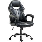 Sports Racing Gaming Chair w/ Lumbar Support Headrest Gamer Office Swivel Chair