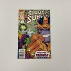 Silver Surfer #44 1990 VF 1st appearance of the Infinity Gauntlet Newsstand Copy