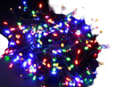 200 LED Luci Natalizie Multicolore con giochi di Luce x albero Natale 10 mt