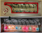 Luci di Natale 10 Campanelle con uccellini luci  Piselli Vintage Collezionismo