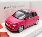 Modellino auto scala 1:43 Fiat Nuova 500 rosa diecast modellismo da collezione