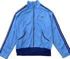 vintage 80s ADIDAS Track Jacket blue football soccer sport 90s SIZE S M
