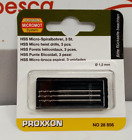 PROXXON - HSS PUNTE ELICOIDALI 1,2  mm   3 PEZZI    ART. 28856