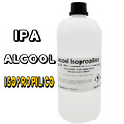 Alcool alcol isopropilico IPA 1l pulizia detergente vetro plastica ultrasuoni