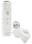 Nintendo Wii Originale Telecomando Bianco + Motion Plus Adattatore + Nunchuck