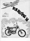 advertising Pubblicità-MOTO ITALJET NEW MUSTANG 50 1971 MOTOITALIANE CROSS EPOCA