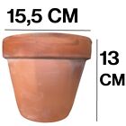Vaso di terracotta per piante vasi di coccio da dipingere e colorare