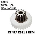 Ingranaggio gear in nylon per motoriduttore stufa a pellet Kenta K911 2 rpm