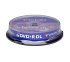 10 DVD+R VERBATIM 8X DL DUAL LAYER 8,5 GB Double XboX + 1 cd omaggio