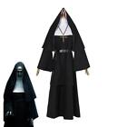 Costume suora horror The Nun vestito halloween carnevale adulti abito cosplay