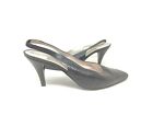 Vintage Casadei scarpe shoes heels sandali sandals 38 8 5 nero black
