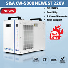 S&A Industrial Water Chiller CW-5000TG 220V For Laser Cooling Engraver System