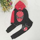 Spiderman Completo Tuta Felpa Pantalone Sportivo Bambino Jacket Pants SPISET01B
