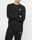 Felpa uomo inverno girocollo Nike Sportswear Club BV2662-013 Nero-oro