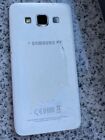 Samsung  Galaxy A3 CRACKED BROKEN LCD DAMAGED Platinum Silver Duos SM-A300