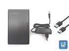 Box Contenitore Esterno HDD SSD 2,5" 3,5" SATA USB 3.0 Plug & Play Alimentazione