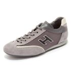 9540AI sneaker uomo HOGAN OLYMPIA man suede/leather/fabric shoes light grey