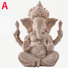Small Statue Ganesha Elephant Sculpture Buddah Figurine Sandstone Table Ornament