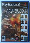 AMERICA S 10 MOST WANTED PS2 PLAYSTATION TWO ITA EDITION