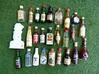 Lot 26 Mignonettes Alcool Mini Bouteilles Malibu JB Absolut Vodka Cognac  ...