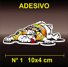 Adesivi Sticker VALENTINO ROSSI DOG  | DUCATI HONDA YAMAHA SIMONCELLI 58 SIC