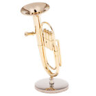 1/6 tuba in miniatura modello musicale strumenti per 12    figure accessorio