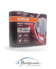 COPPIA LAMPADE OSRAM NIGHT BREAKER LASER H7 12V 55W +130% LUCE 64210NBL-HCB