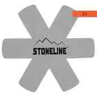 Stoneline 2x Vliesschutz per Pentole sotto-Pentola Protezione Dello Stack Grigio