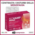Integratore per Menopausa con Trifoglio Rosso Brucia Grassi ISOVAMP 40 compresse