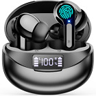 Cuffie Bluetooth, Auricolari Bluetooth 5.3 Wireless,35 Ore Cuffiette Hi-Fi Senza