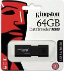 Chiavetta Kingston DataTraveler 100 G3-DT100G3/64GB USB 3.1 3.0 2.0 PenDrive