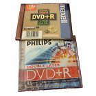 Philips DVD-R Dual Layer 8.5GB + Maxel DVD-R 4.7GB