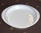 ARZBERG tiefer Teller Porzellan weiß blaue Punkte Daily LAGUNE ca. 20 x 3,5 cm