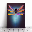Dragonfly Airbrush Canvas Wall Art Print Framed Picture Home Decor Living Room