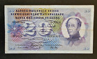 Banconota Banca Nazionale Svizzera 20 Franchi Anno 1967