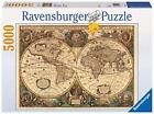 Ravensburger-Mappamondo Antico Jigsaw, 5000 Pezzi Puzzle da Adulti, Età (M7O)