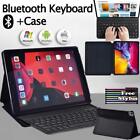 Leather Stand Cover Case+Bluetooth Keyboard For Apple iPad 23456789/Mini/Air/Pro