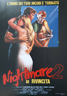 Pubblicità Advertising Italia 1986 Film NIGHTMARE 2 LA RIVINCITA Freddie Krueger