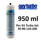 Bombola ossigeno per Turbo Set 30 90 110 200 Oxyturbo att. 12 saldatura cannello